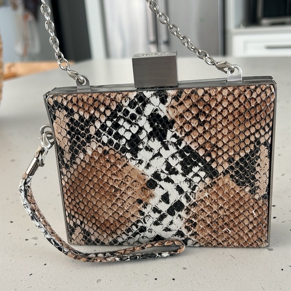 Snake Print Hobo Bag - Picture 4 of 8